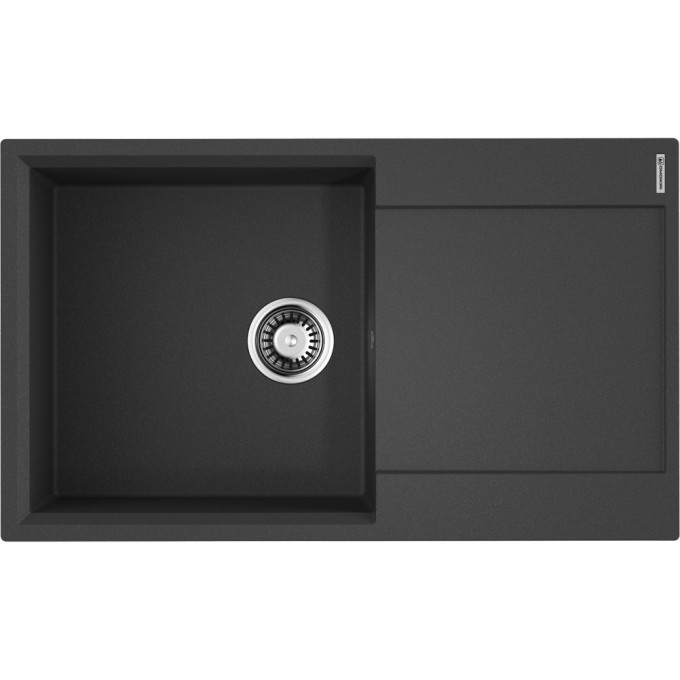 Мойка OMOIKIRI DAISEN 86-2-BL Artgranit/черный 4993700
