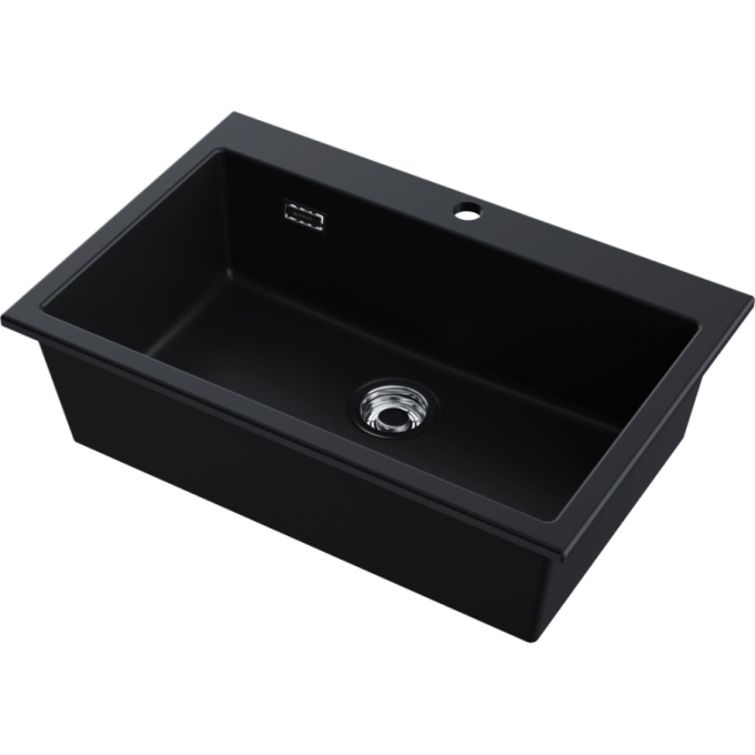 Мойка OMOIKIRI OMISHIMA 76-BL MATT Natceramic/черный 4997484